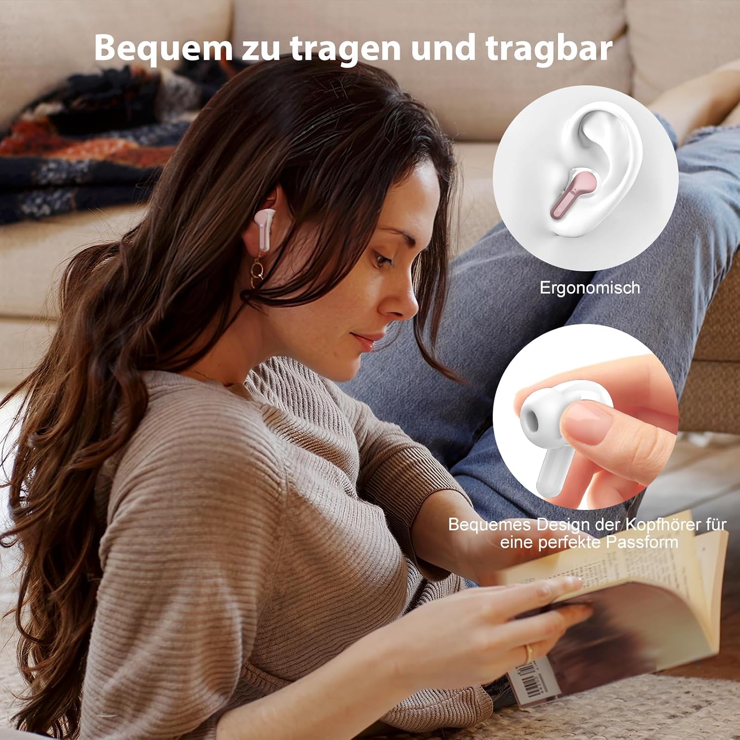 Thumbnail 6 de Bluetooth Kopfhörer In Ear 40H Spielzeit