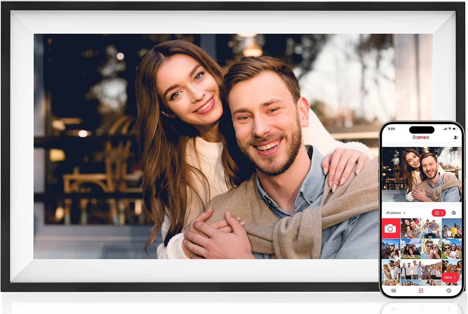 Thumbnail 6 de Frameo 10.1 Inch Digital Photo Frame