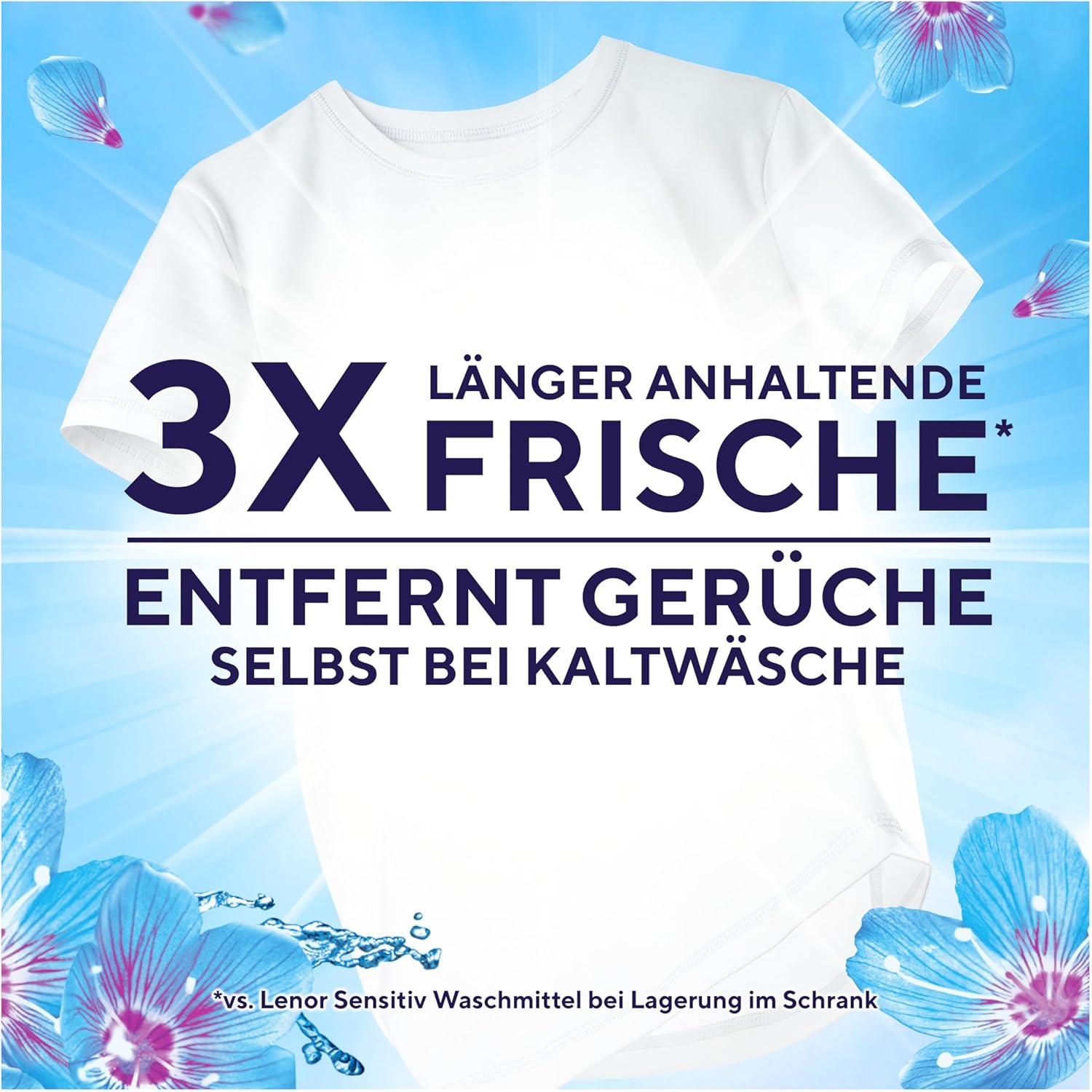 Detalle de Lenor Waschmittel Pods, 100 Waschladungen – Aprilfrisch, Vollwaschmittel, Lang anhaltende Frische & GeruchsentfernungBei Kaltwäsche
