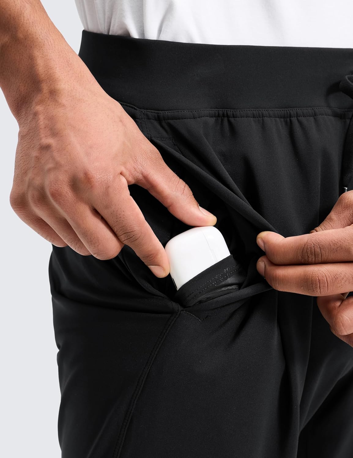 Thumbnail 4 de CRZ YOGA Pantalon de Voyage de Randonnée Athlétique Léger pour Hommes – Poches, 76 cm