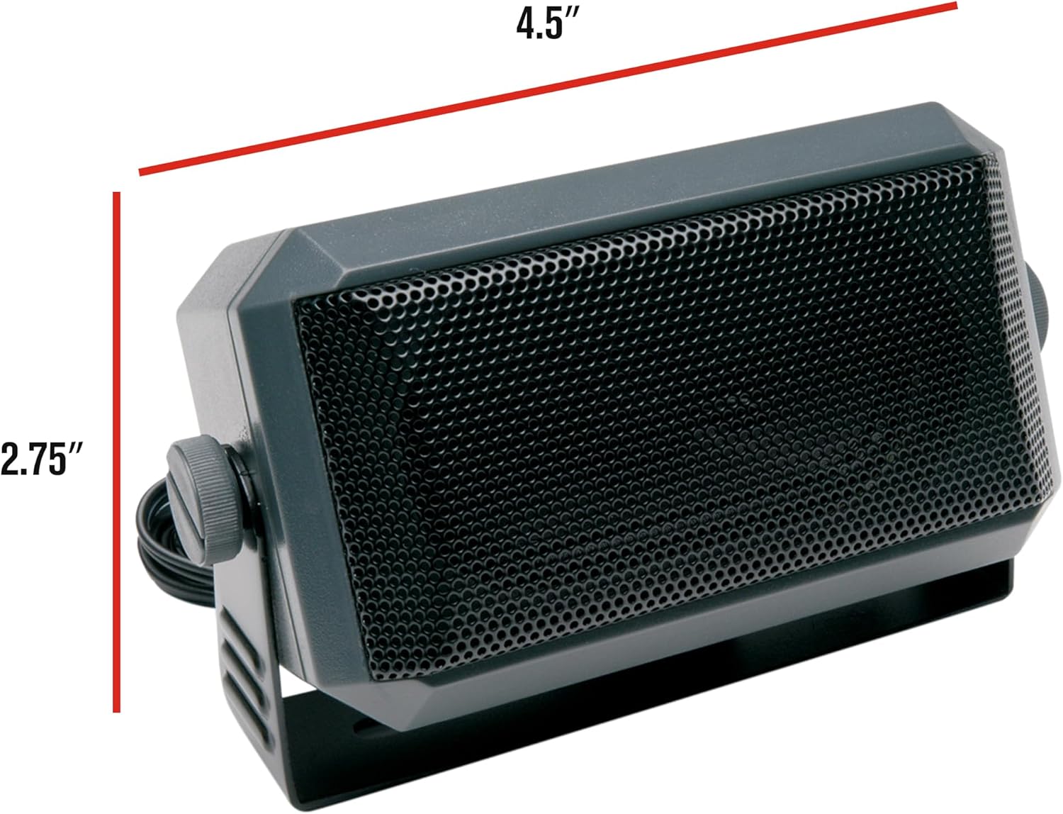 Thumbnail 1 de RoadPro RPSP-15 Universal CB Extension Speaker with Swivel Bracket (2-3/4 x 4-1/2 in)