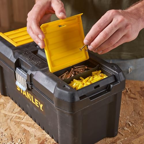 Thumbnail 11 de STANLEY 16 Zoll Essential Leichtgewicht-Werkzeugkiste STST1-75518 – kompakt, robust und organisiert