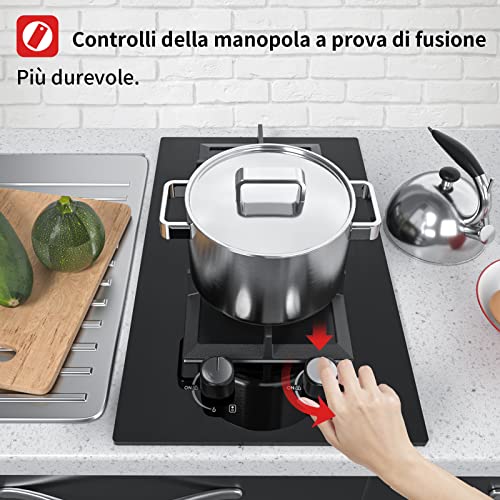 Thumbnail 2 de IsEasy Placa de gas 2 fuegos