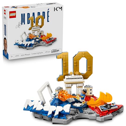 Detalle de LEGO Editions Kylian Mbappé: Fenómenos del Fútbol (43013)