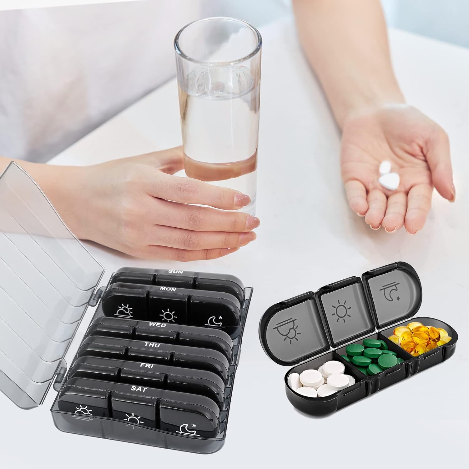 Thumbnail 6 de Romon Porta pillole 7 giorni 💊