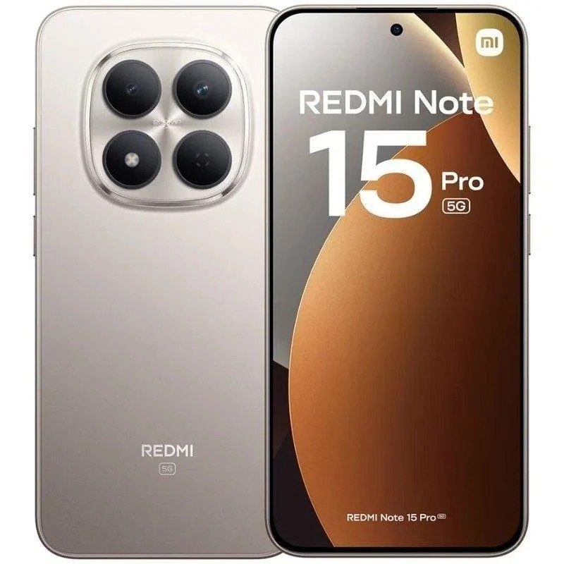 Detalle de Xiaomi Redmi Note 15 Pro 5G 8GB 512GB 6.83" Titanio