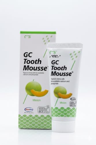 Detalle de GC Tooth Mousse Melone: dentifricio rimineralizzante al gusto Melone, 40 g