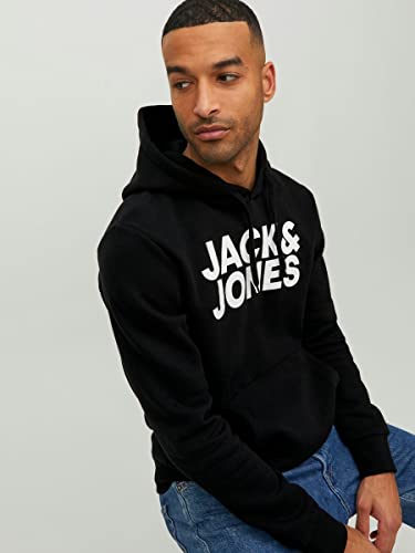 Thumbnail 7 de JACK & JONES Jjecorp Logo Sweat Hood Capucha negra – Medium para Hombre