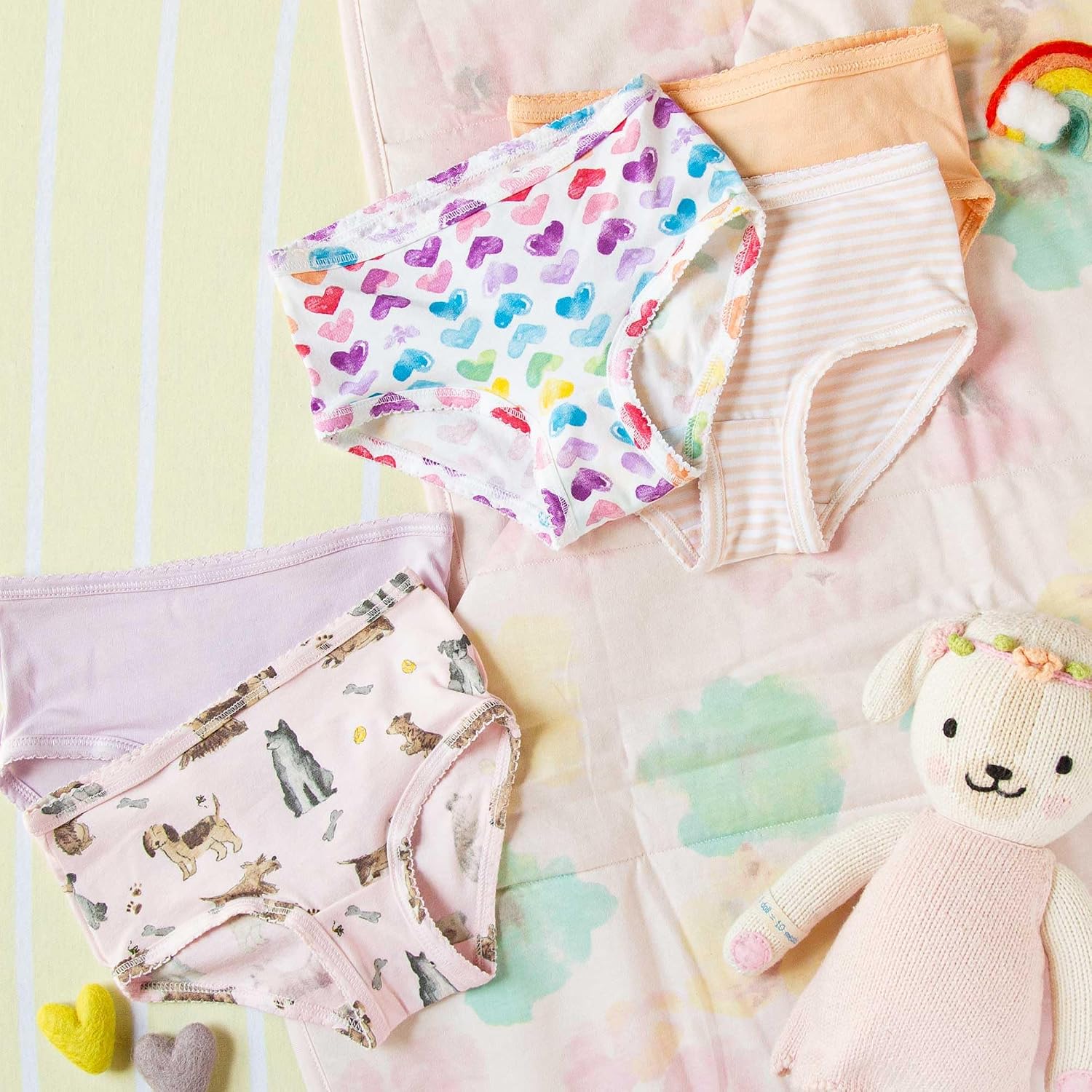 Thumbnail 2 de Burt's Bees Baby Girls' Underwear Set 5-pack
