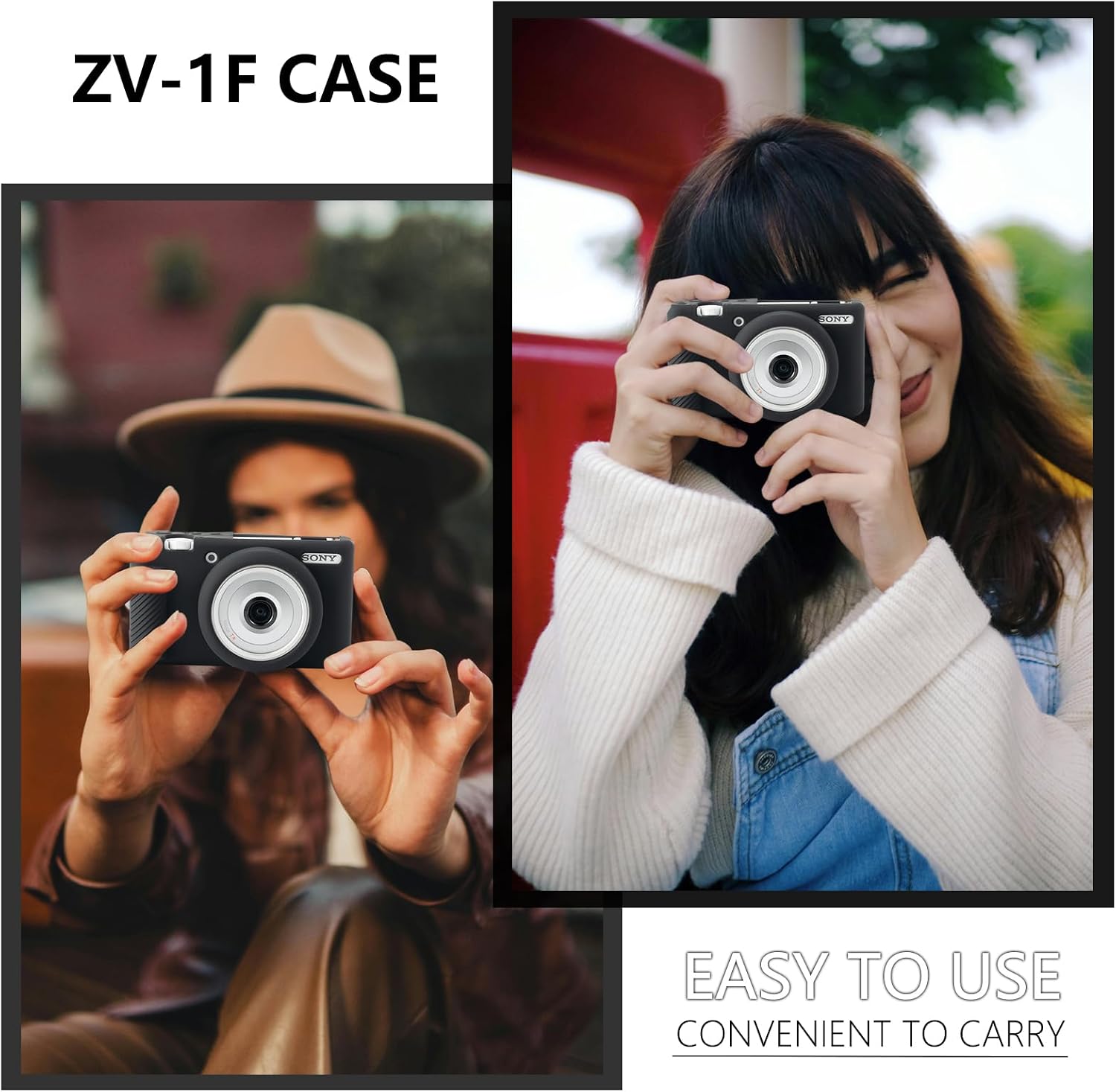 Thumbnail 1 de ZV-1F Schutzhülle aus Soft-Silikon – ultradünn, leicht, kompatibel mit Sony ZV-1F / ZV-1 II / ZV-1M2