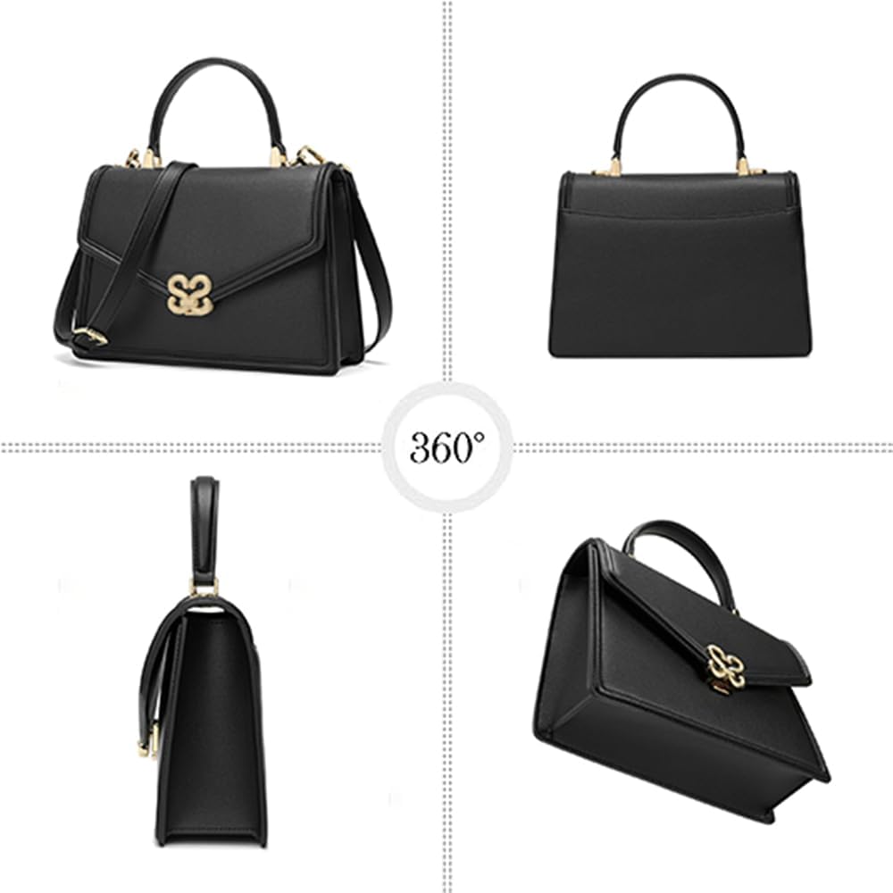 Detalle 1 de quipuda Handtasche Damen Leder Crossbody