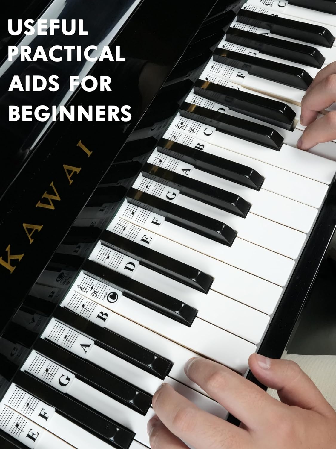 Thumbnail 6 de YPTSYSYS Piano Key Labels, Silicone