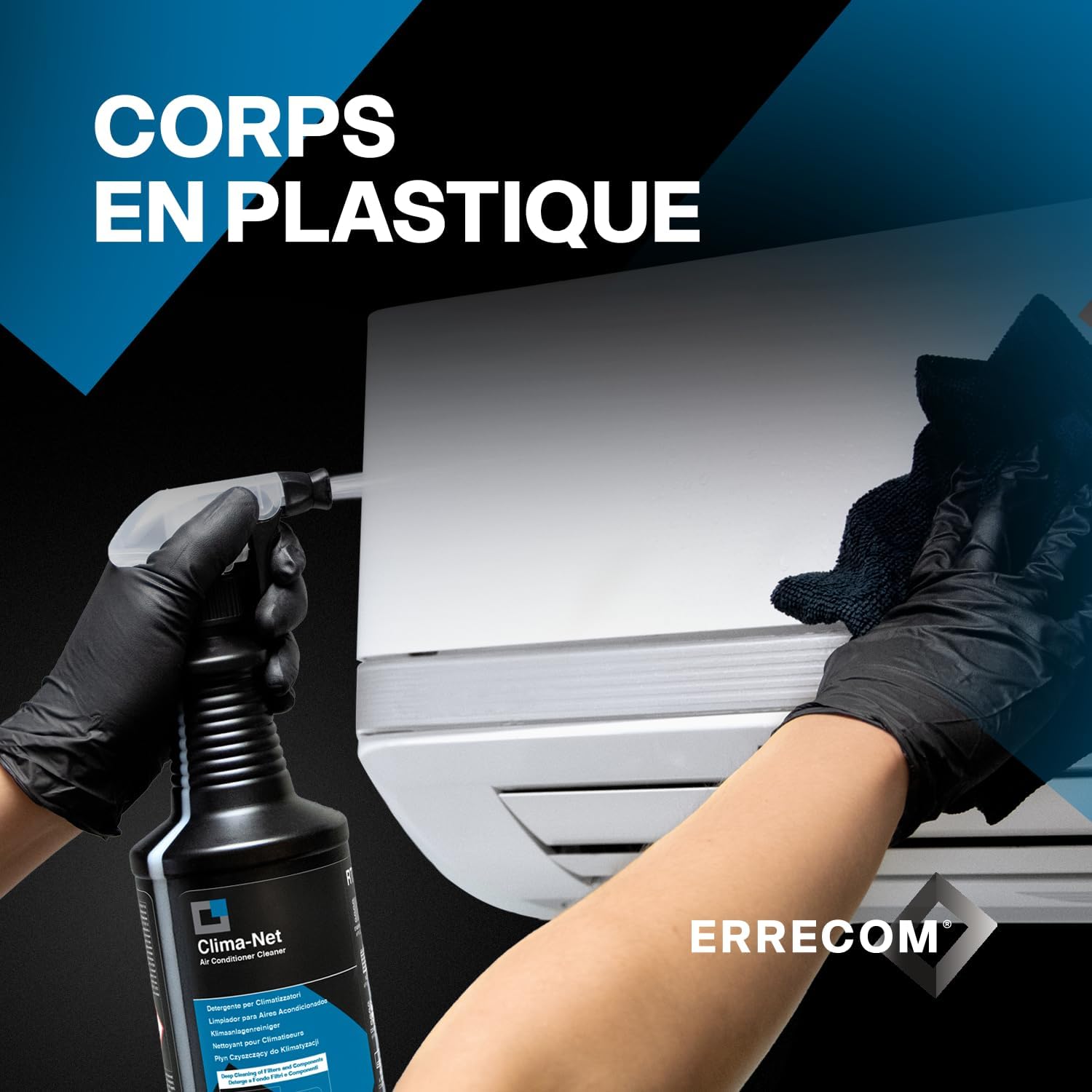 Thumbnail 4 de Errecom Clima-Net Maxi 1 Litre – Nettoyant universel pour climatiseurs et unités extérieures