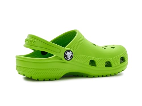 Detalle de Crocs zuecos clásicos Verdes para niño – talla 7 UK (7 UK Child) de Crocs