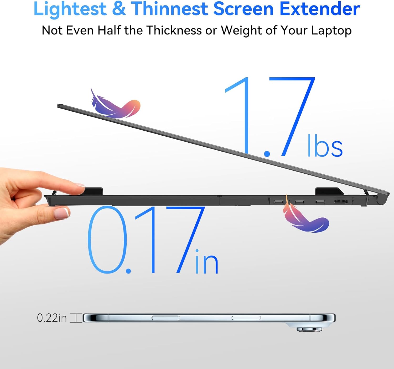 Thumbnail 1 de Blackview SCM8 15.6'' Laptop Screen Extender