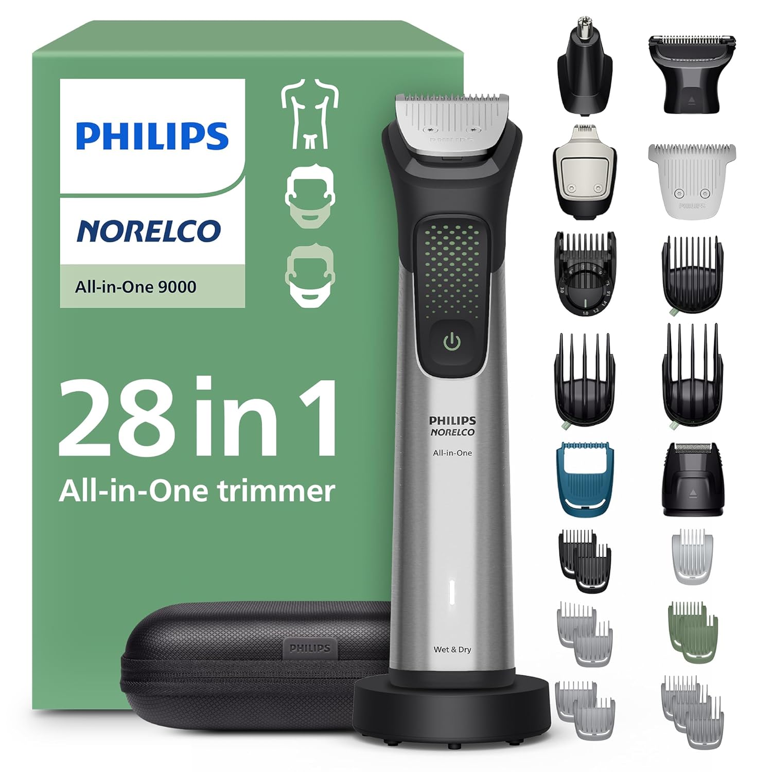 Detalle de Norelco Philips MG9585/49 27-Setting Trimmer 💈