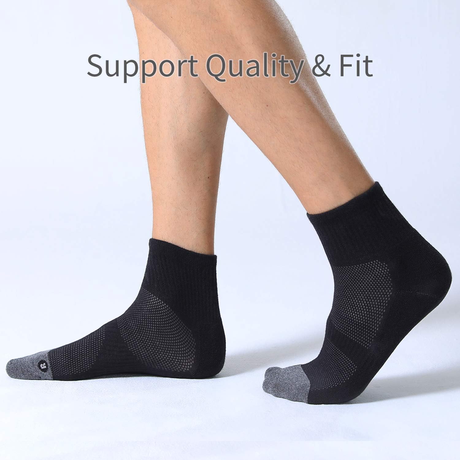 Thumbnail 5 de FITRELL Men's Athletic Ankle Socks 6-Pack
