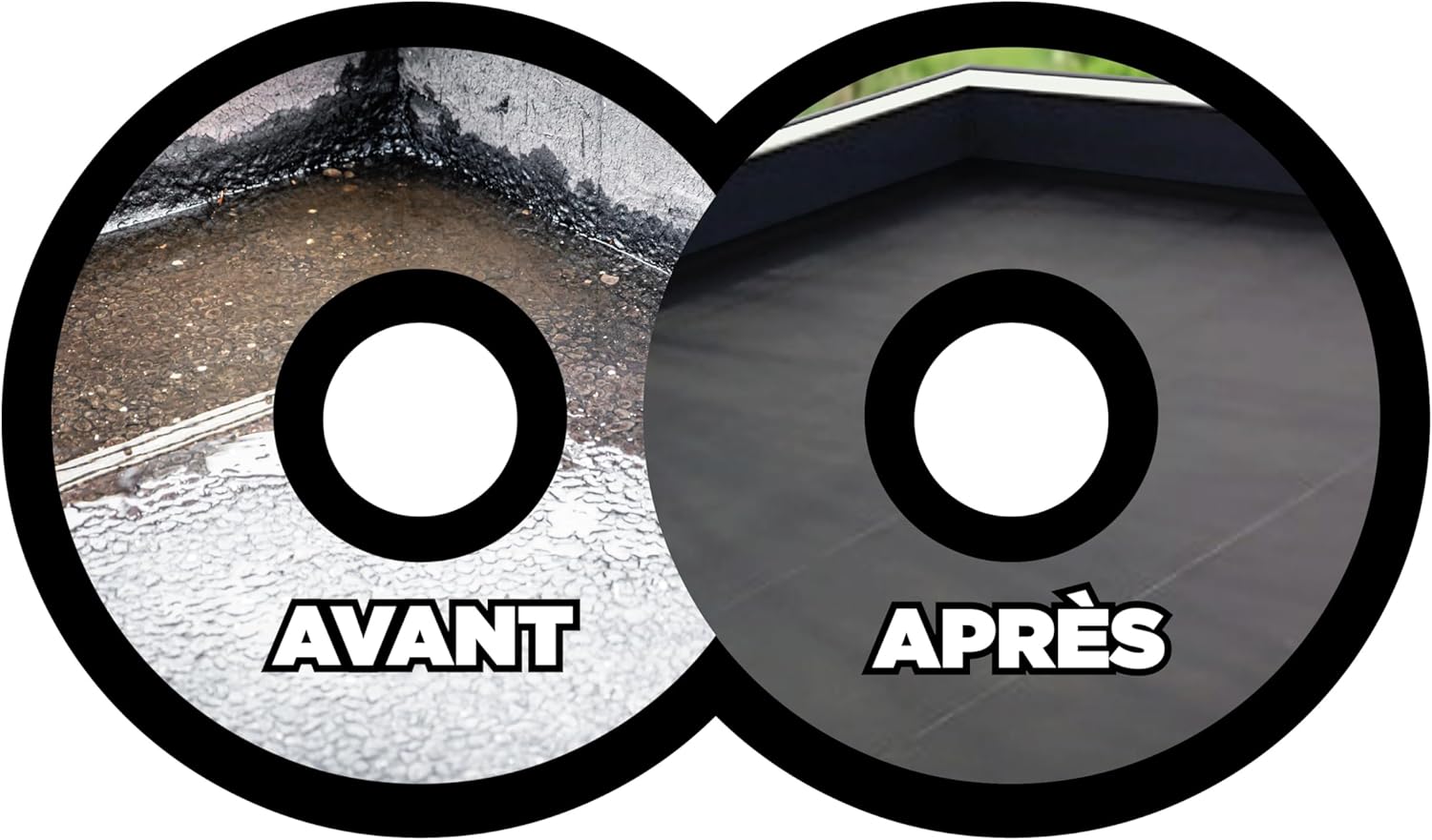 Thumbnail 6 de Rubson revêtement Waterproof Anti fuite Noir 1kg – protection et réparation de toiture