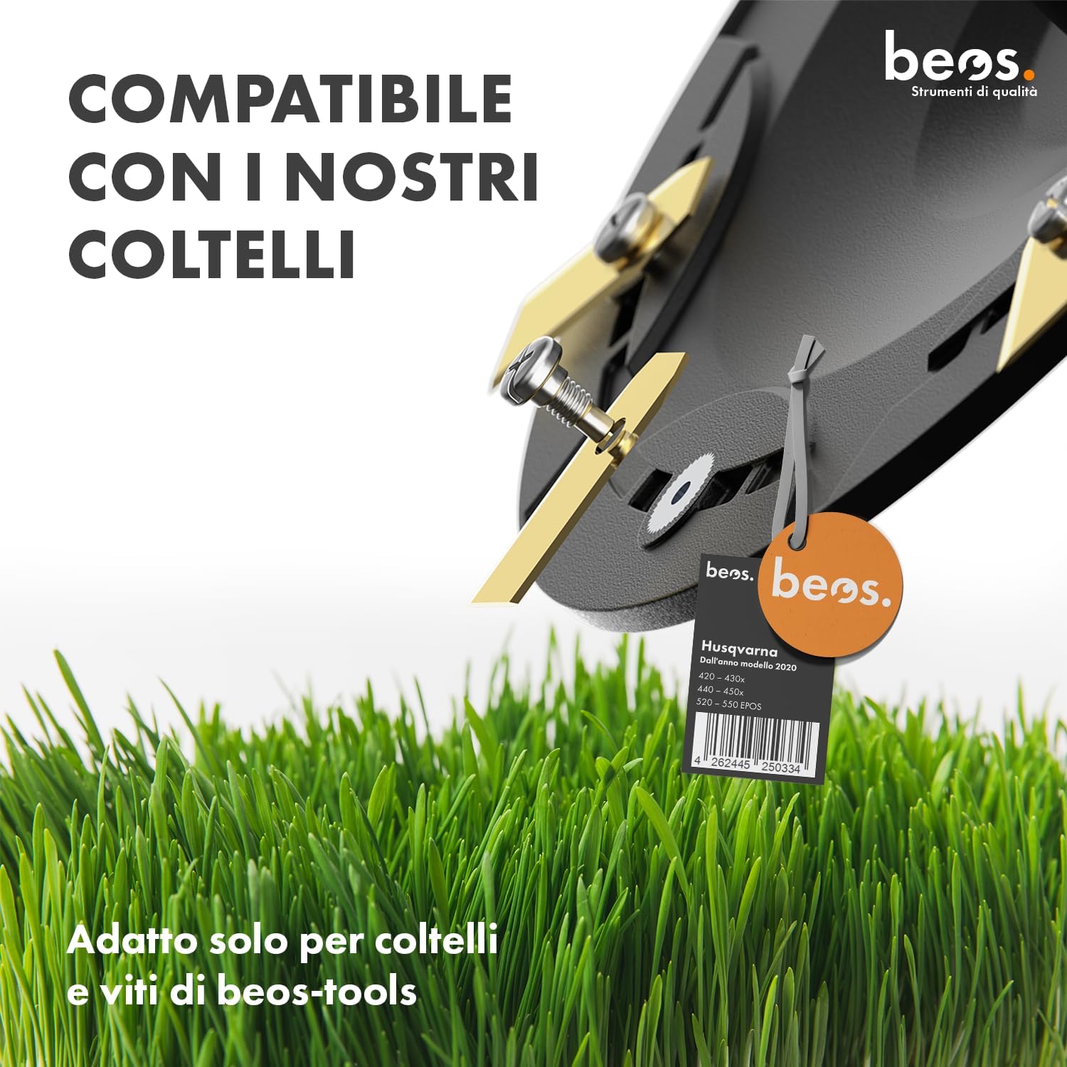 Thumbnail 5 de BEOS Disco di regolazione per robot tosaerba Premium a 7 lame per Husqvarna (Ø 222 mm) – per 420/430x/440/450x/520/550 EPOS