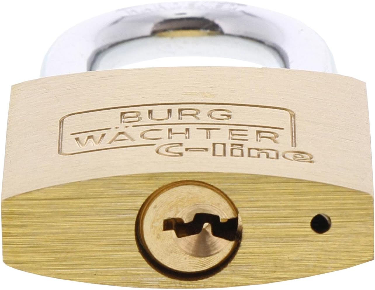 Detalle de Burg Wächter Vorhängeschloss C-Line 222 35 SB – 5 mm Bügelstärke, inkl. 2 Schlüssel