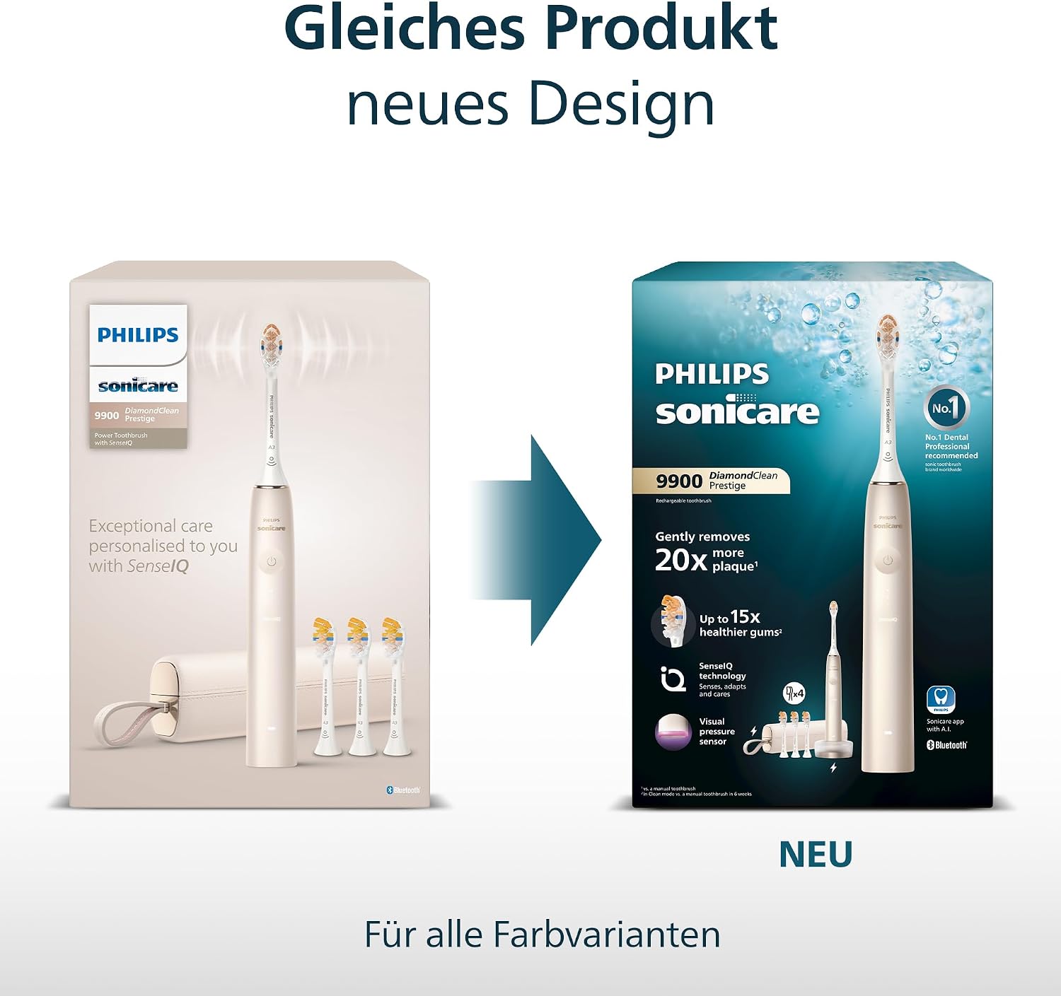 Thumbnail 5 de Philips Sonicare DiamondClean 9900 Prestige HX9992/43