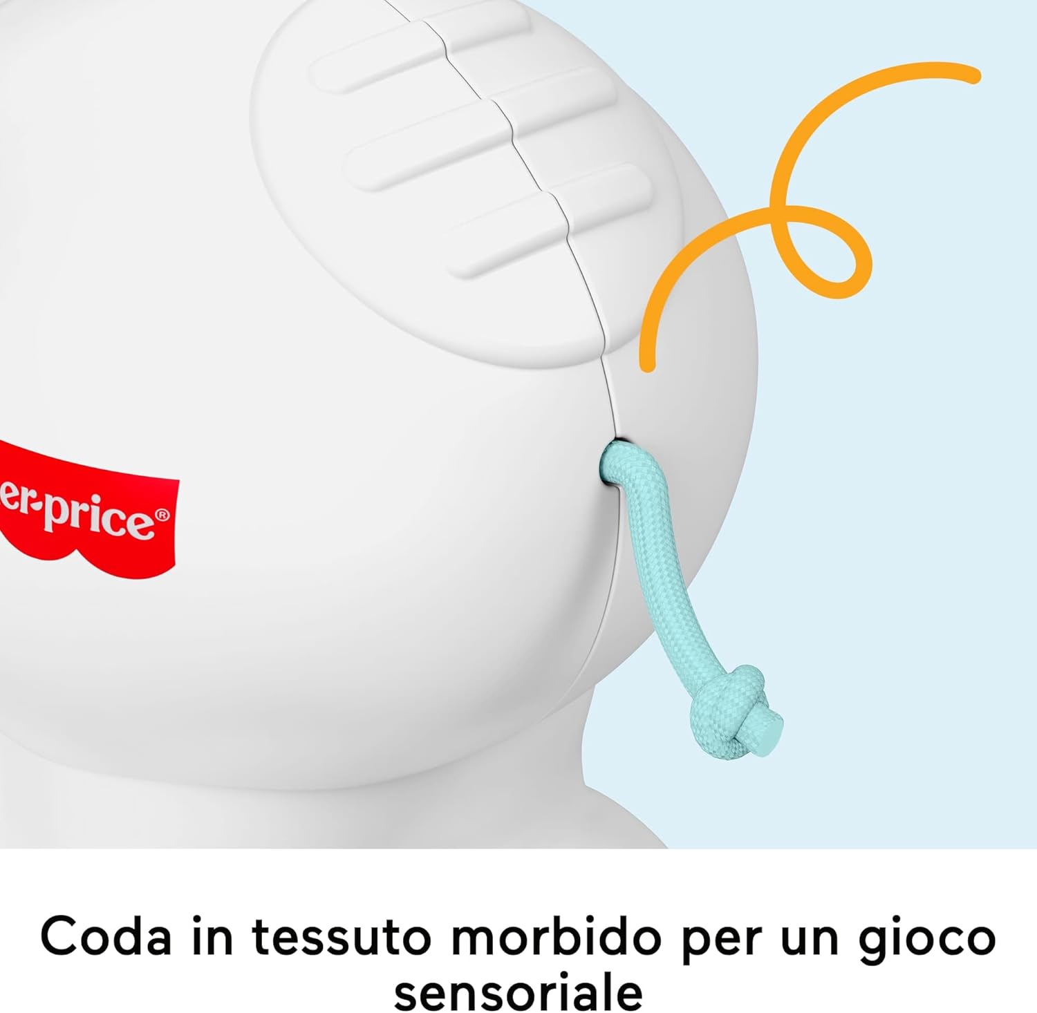 Detalle de Fisher-Price Orso Polare Gattoniamo Insieme (JDL63): veicolo sensoriale da spingere e inseguire
