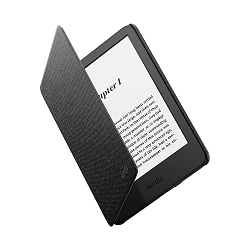 Detalle de Amazon Kindle Case: Thin, Lightweight Fabric Protective Cover for 2024 and 2022 Kindle Releases