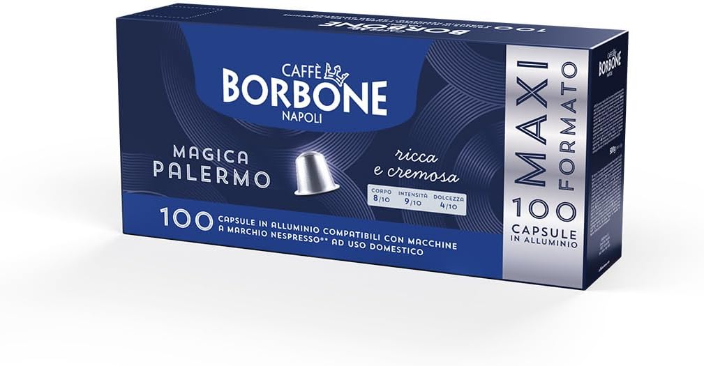 Thumbnail 6 de Caffè Borbone Miscela Magica Palermo – 100 capsule in alluminio compatibili Nespresso® per macchine domestiche