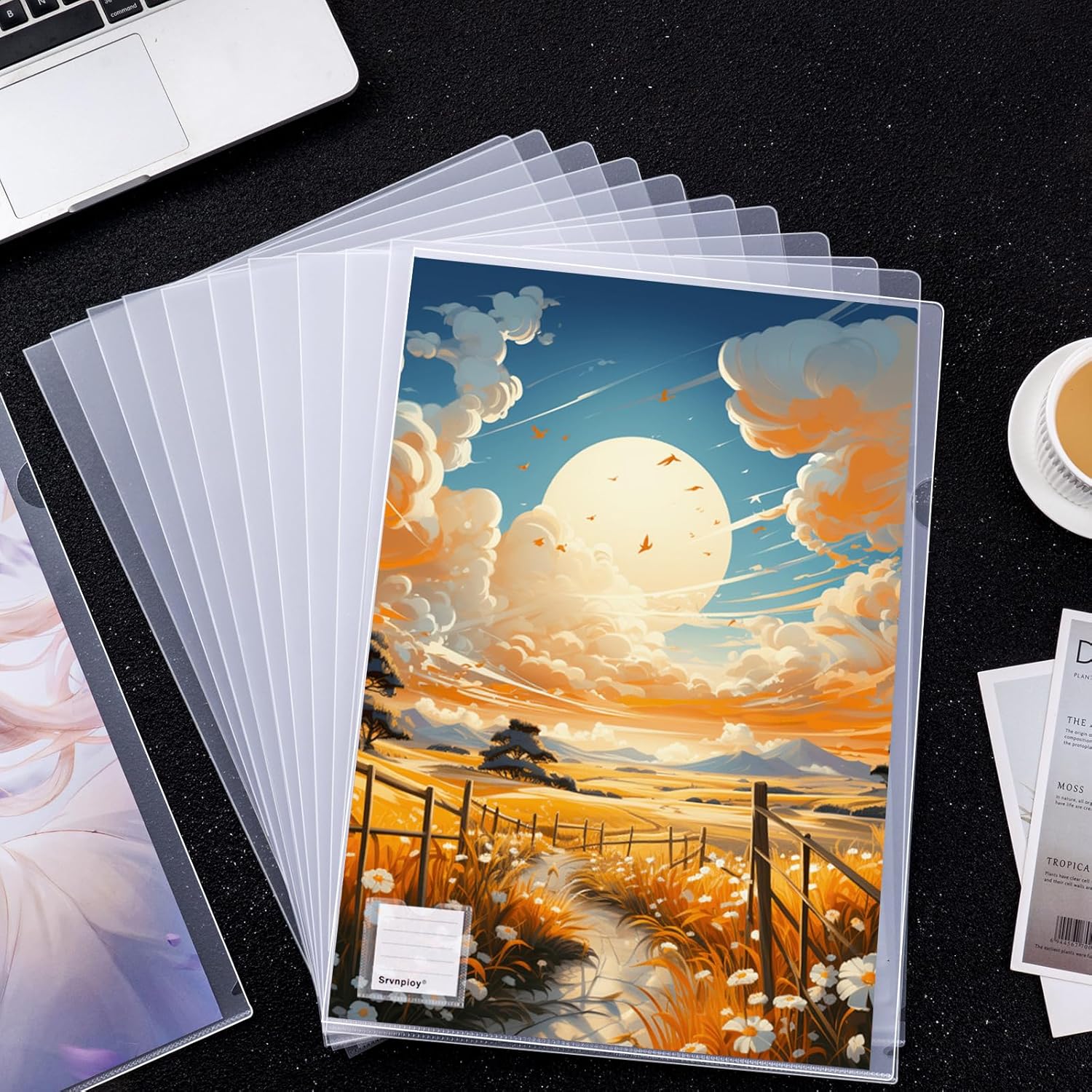 Thumbnail 6 de Srvnpioy Cartelline A3 15 pezzi 🗂️