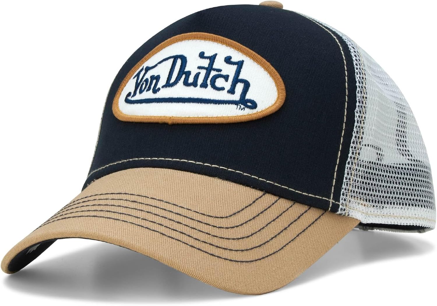 Thumbnail 2 de Von Dutch Trucker Hat Adjustable Curved Bill