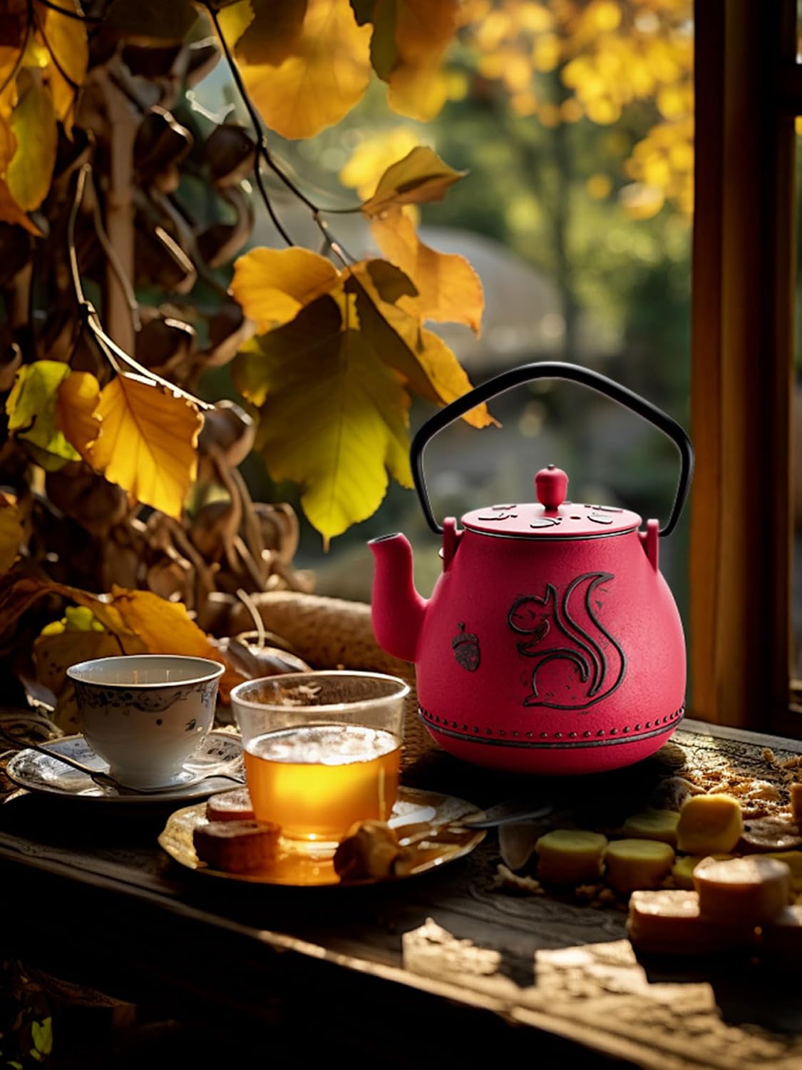 Thumbnail 5 de Toptier Cast Iron Teapot, 32 Ounce