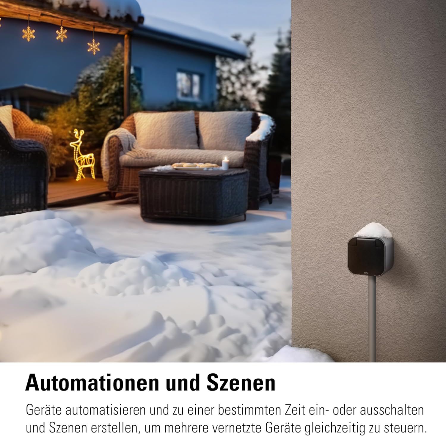 Detalle 2 de Eve Energy Outdoor Matter 1x IP44