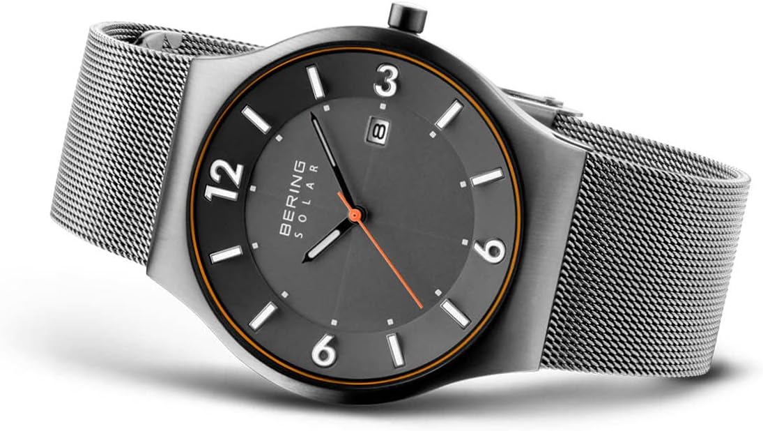 Thumbnail 1 de Bering Herren Solar Uhr 14440 (40 mm) mit Saphierglas, Milanaisearmband und 5 ATM