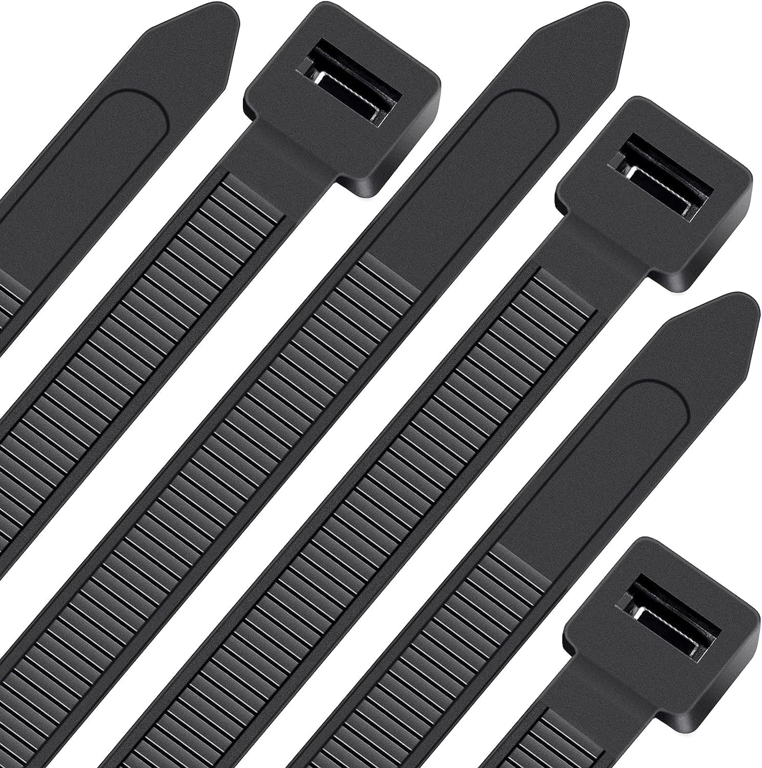 Detalle de WLEAD Heavy-Duty Cable Ties, 24-inch