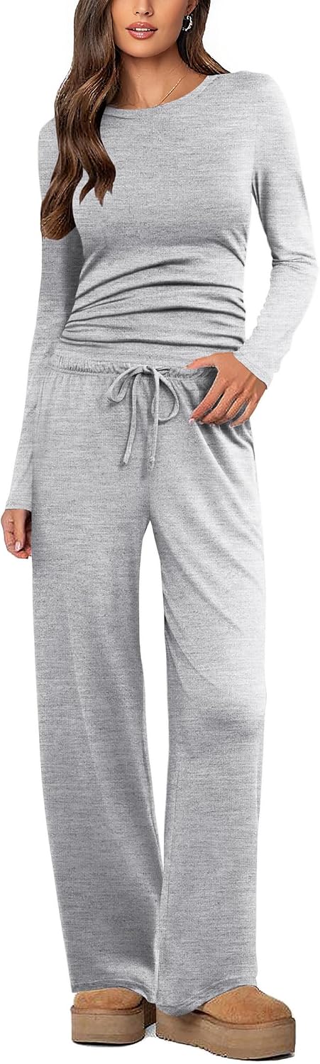 Detalle de Ekouaer Pigiama Donna 2 Pezzi aderente