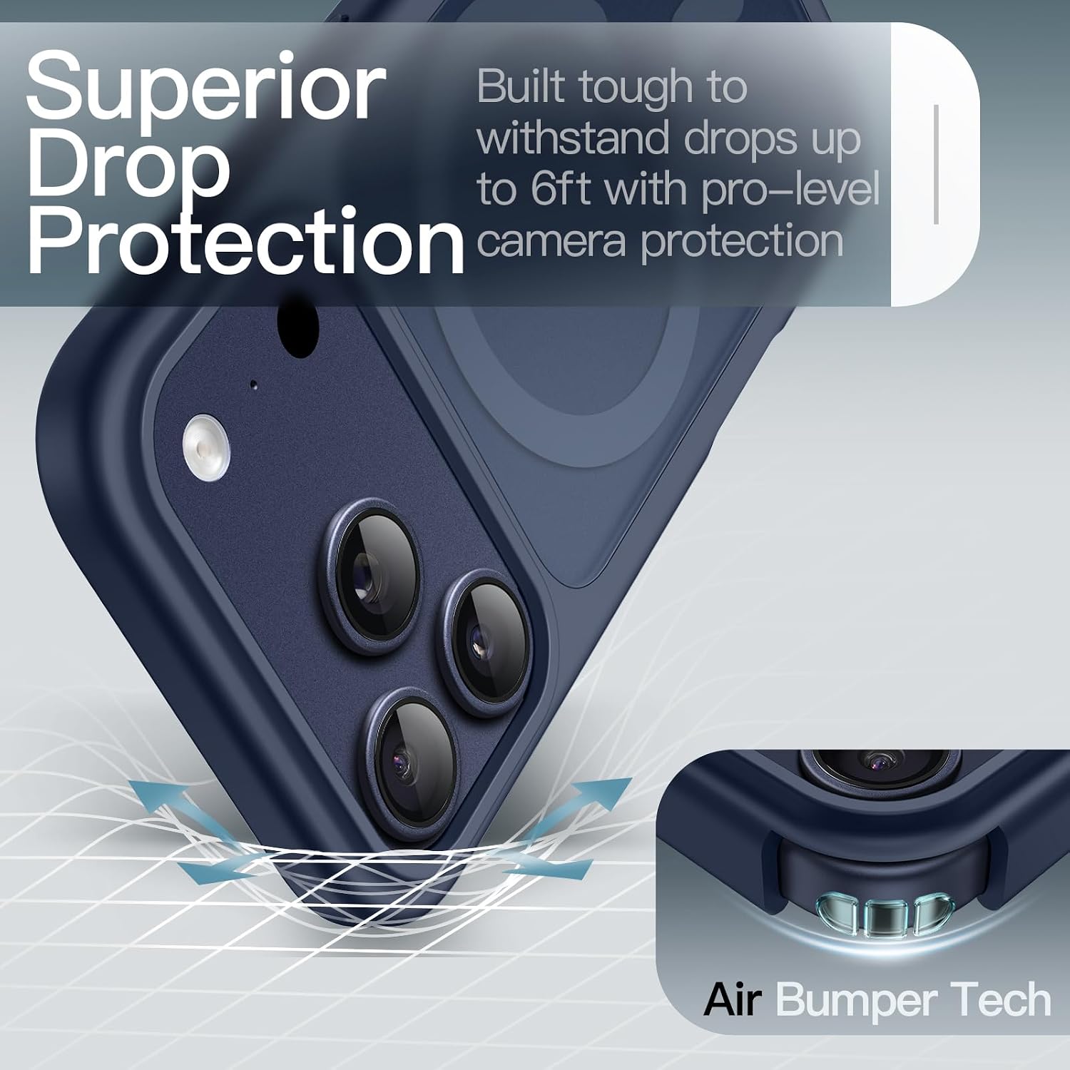 Thumbnail 3 de JETech Cover Magnetica MagSafe iPhone 17 Pro Max