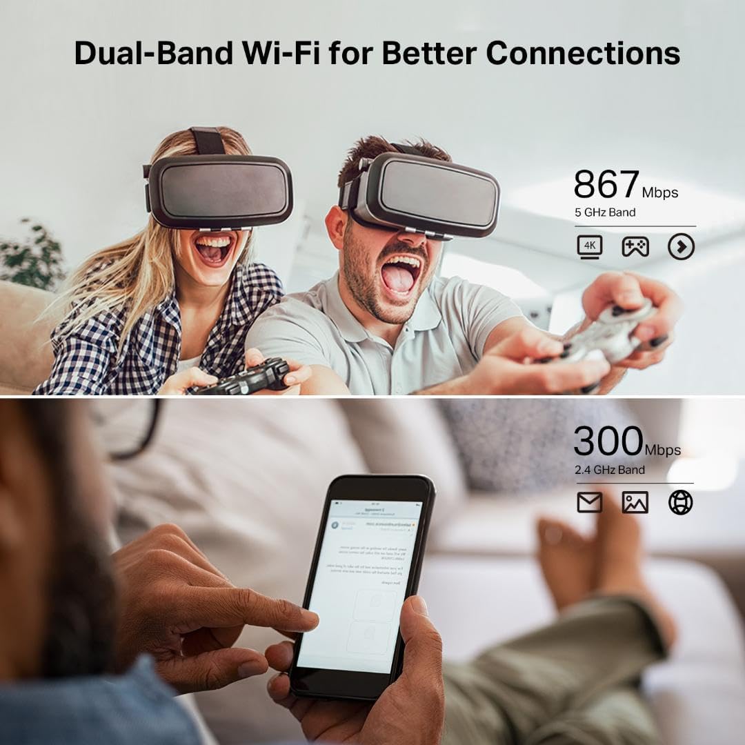 Thumbnail 2 de TP-Link Archer A54 AC1200 Dual Band Router 📶