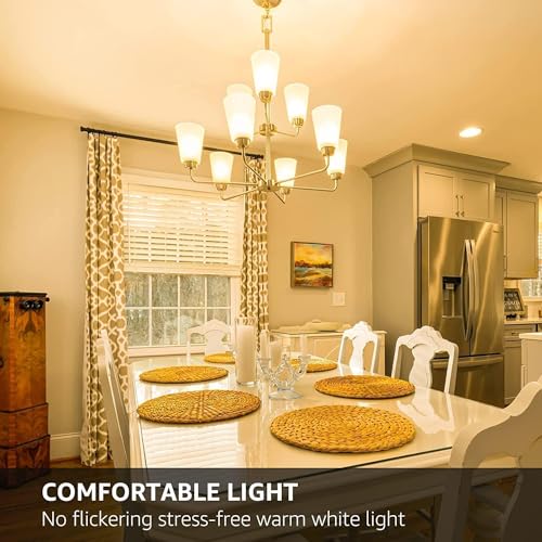 Thumbnail 4 de Lepro Bombilla LED E14 4,2W (equivalente 40W) G45 2700K 470 lúmenes, ángulo 180° no regulable (pack 6)