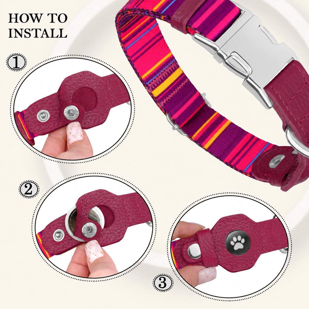 Detalle de BUDKAS Dog Collar Medium