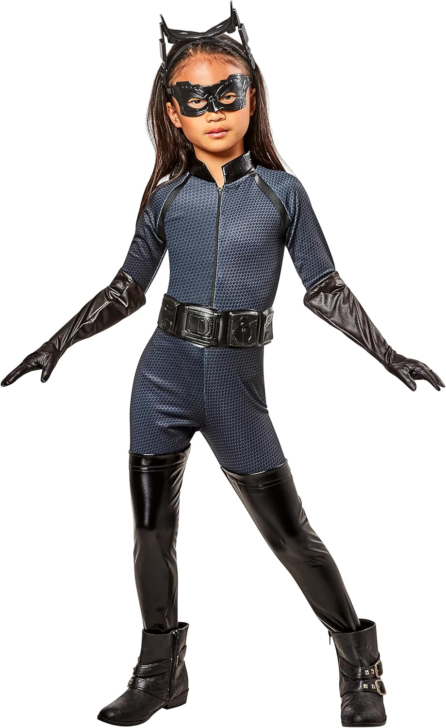 Detalle de Rubies DC Catwoman Costume for Kids, Small (4–6), Officially Licensed