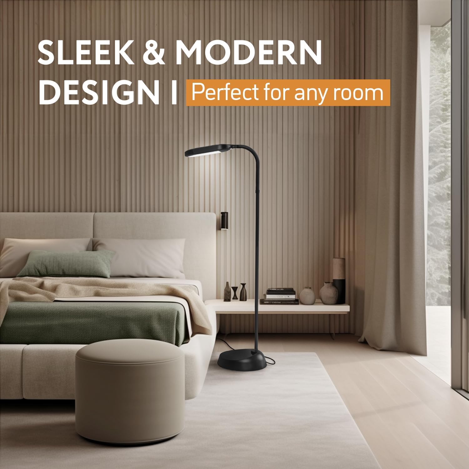 Thumbnail 4 de Kenley Daylight Lamp 12W adjustable brightness floor lamp