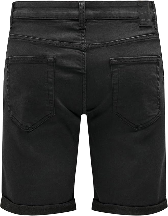 Detalle de Only and Sons Ply Life Reg pantalones cortos Negro M