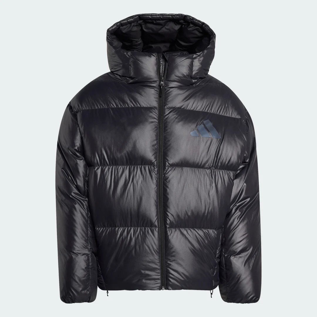 Detalle 2 de Anorak de plumón abullonado adidas Z.N.E. Climawarm en Negro
