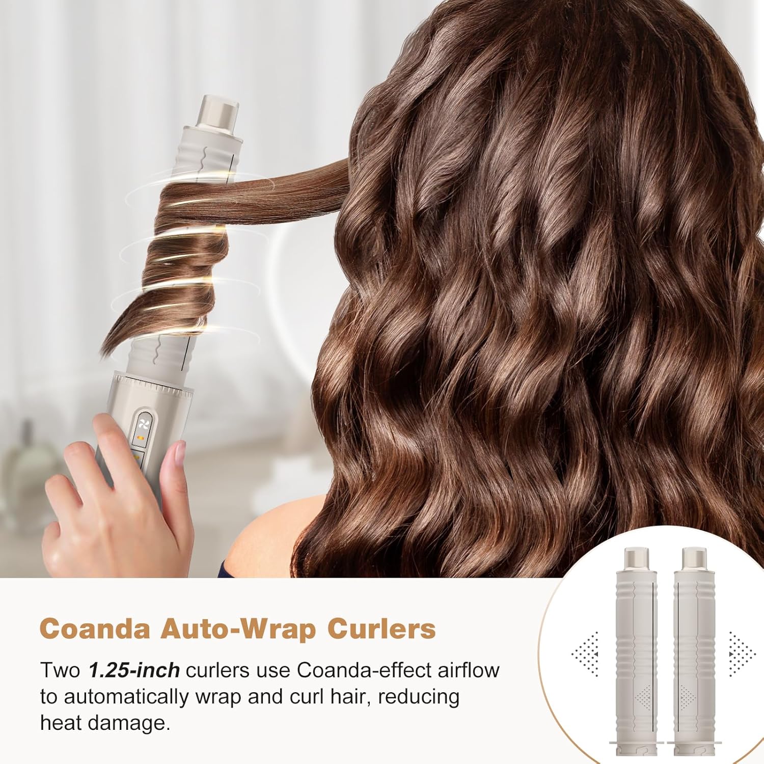 Thumbnail 4 de 7MAGIC 7-in-1 Hot Air Styler, 7MAGIC 7-in-1 Air Styler with Auto-Wrap Curlers