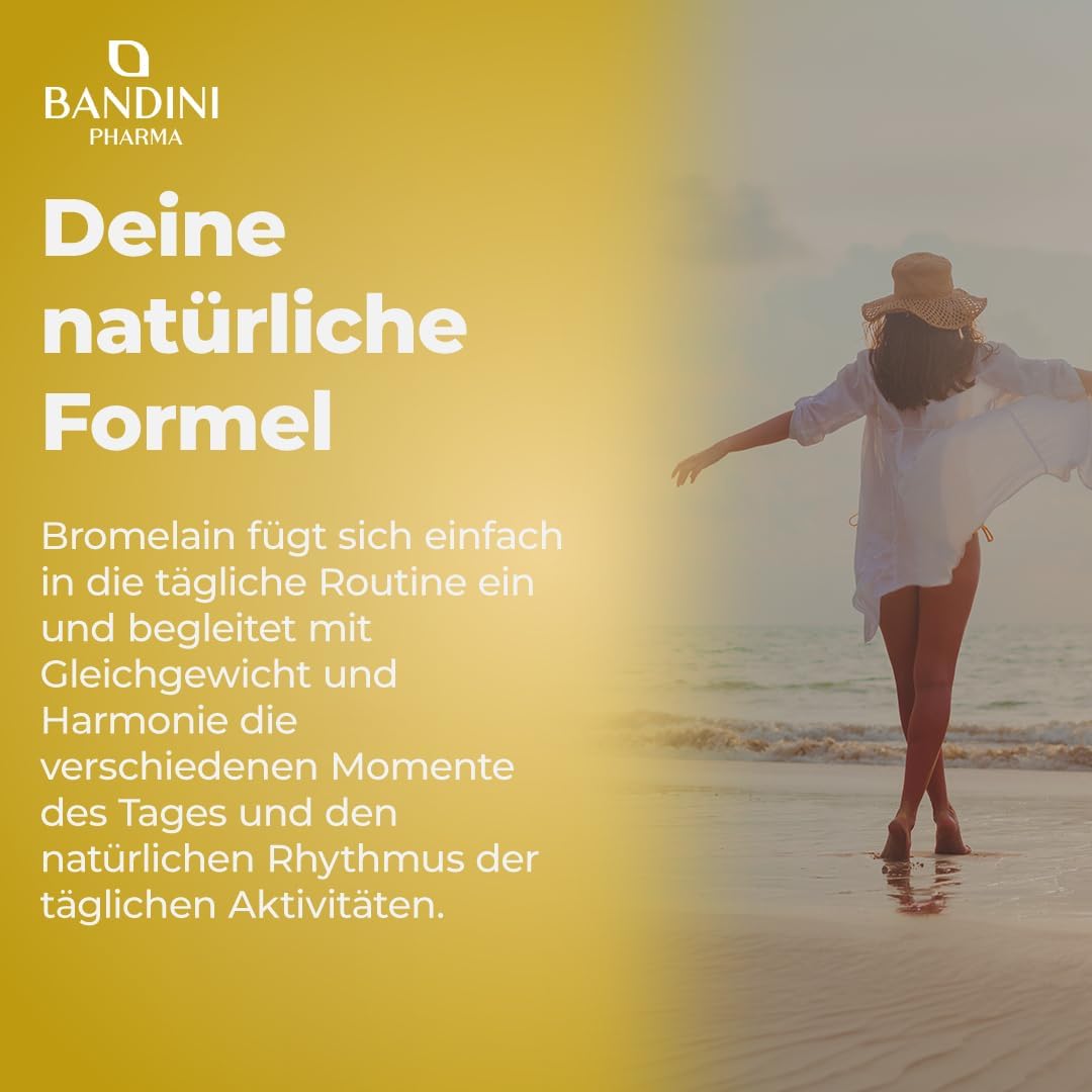 Detalle de Bandini Bromelain Strong 1000 mg GDU