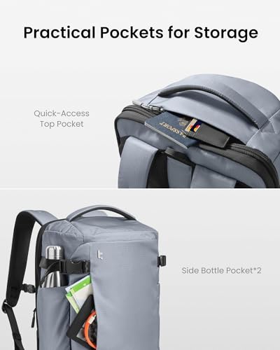 Thumbnail 6 de tomtoc 28L Travel Backpack: TSA-Approved Underseat Carry-On