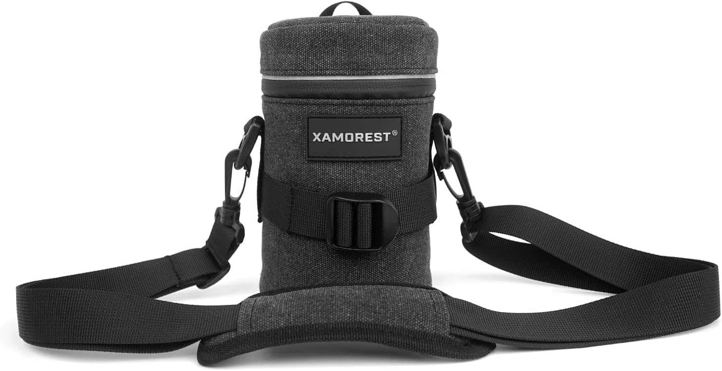 Detalle 2 de XAMOREST Kamera-Objektivtasche Nylon Blattgrün L 8,5x10,5 cm