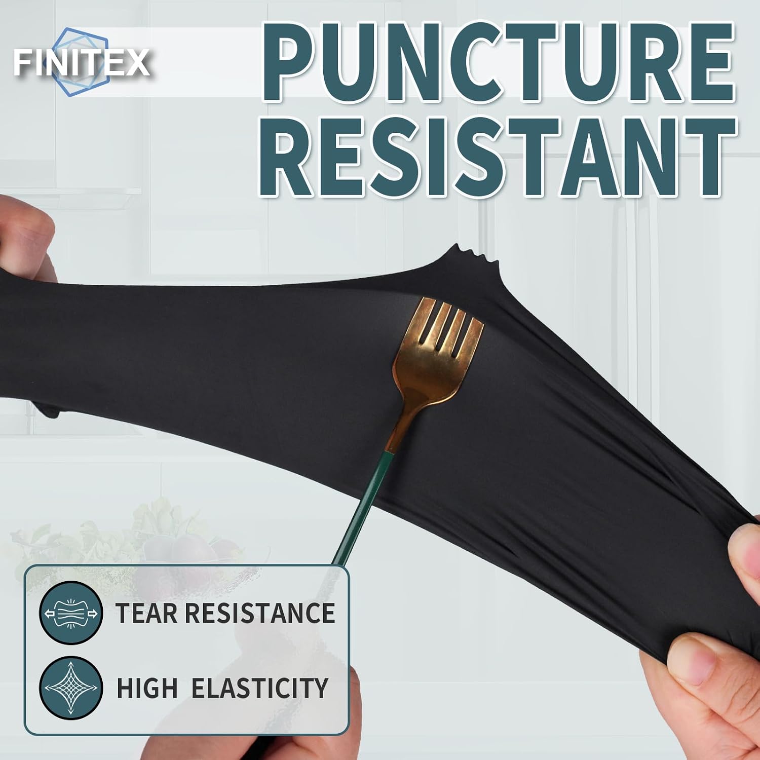 Thumbnail 4 de FINITEX X-Large 5mil Nitrile Disposable Gloves