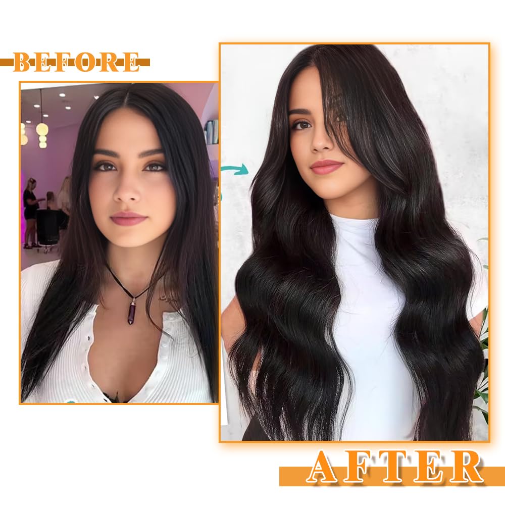 Detalle 2 de 18-inch tape in hair extensions, 20 pcs