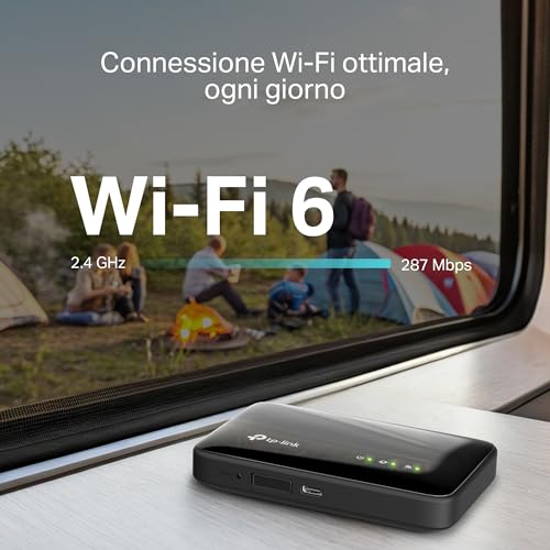 Thumbnail 6 de TP-Link M7005 Saponetta WiFi 6 AX300Mbps: router 4G LTE con SIM e batteria da 2400 mAh